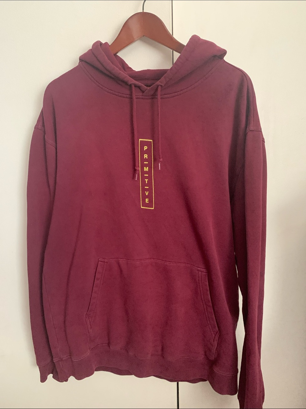 Primitive Maroon Hoodie